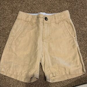 Janie and Jack Tan Kids Shorts